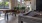 a room with tables and chairs